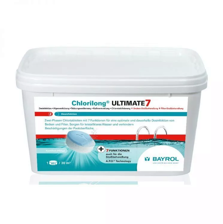 Chlorilong ULTIMATE 7 BAYROL - galets de chlore