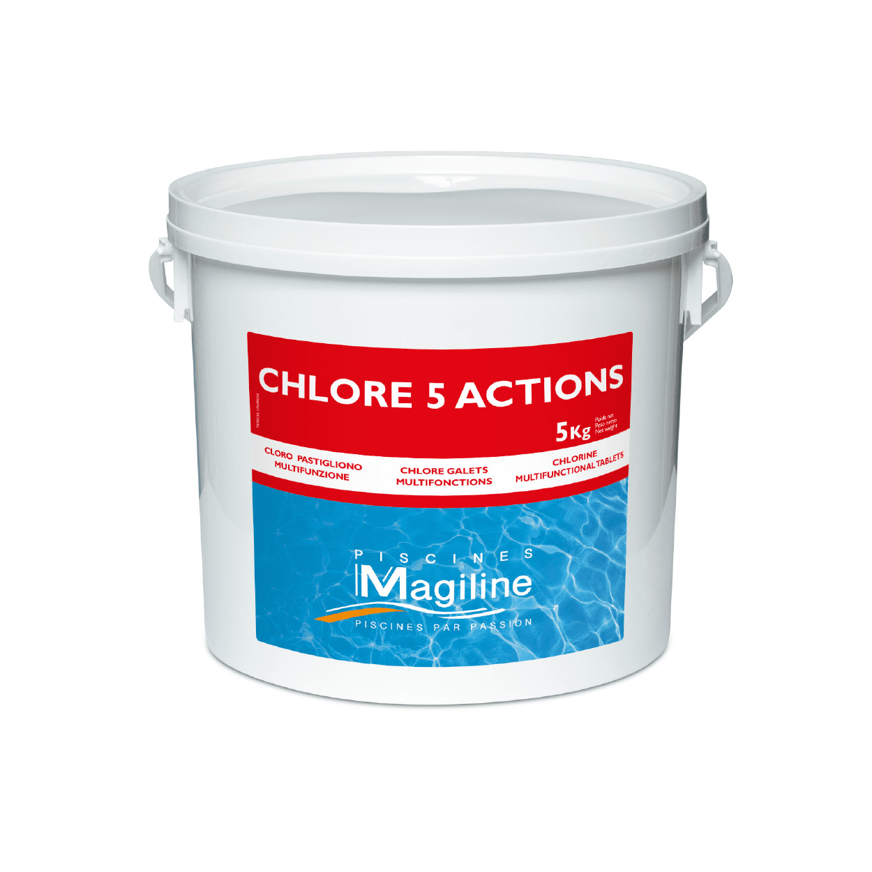 chlore 5 actions MAGILINE